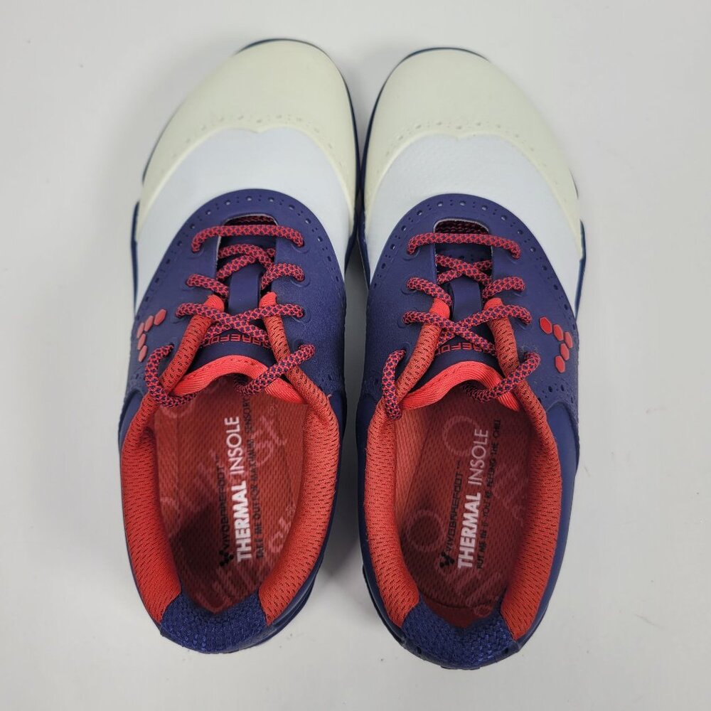 Vivobarefoot Linx Women's Blue White Red Golf Shoes US Size 6 EU 36 - Picture 5 of 8